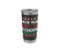 Consigliere scolastico Ugly Christmas Design - Funny Counselors Bicchiere termico in acciaio inox doppia parete