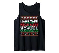 Consigliere Scolastico Ugly Christmas Design - Funny Counselors Canotta
