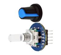 Consiglio della manopola degli encoder rotativi industriali per i progetti elettronici Rotazione continua di 360 gradi Conteggio preciso degli impulsi