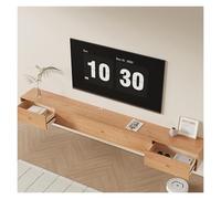Conslika Supporto TV sospeso - Centro multimediale a parete con multiple vani portaoggetti per televisori da salotto(160 * 20 * 24cm)