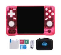 Consola de juegos portátil retro de 4,0 pulgadas, consola de juegos retro con pantalla OCA HD MIPI de 720 x 720, batería de larga duración, soporte para múltiples emuladores (128GB)