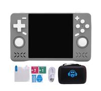 Consola de juegos portátil retro de 4,0 pulgadas, consola de juegos retro con pantalla OCA HD MIPI de 720 x 720, batería de larga duración, soporte para múltiples emuladores (128GB)
