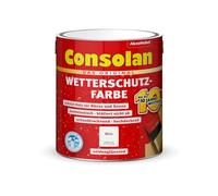 Consolan Vernice di protezione dalle intemperie, bianco, 2,5 L