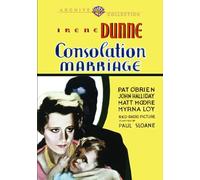 Consolation Marriage (DVD) Myrna Loy Pat O'Brien Irene Dunne John Halliday