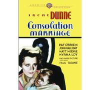 Consolation Marriage (DVD) Myrna Loy Pat O'Brien Irene Dunne John Halliday