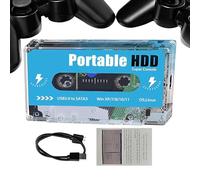 Console a cassetta retrò - Riproduci video stick 10 x 5 cm, dispositivo emulatore arcade, di intrattenimento portatile, multimediale ad alta definizione 4 K, console per macchina a coda lunga