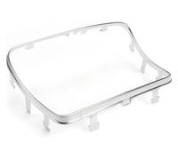 Console Adesivo Telaio Per GLC Classe C W253 W205 2015-2020 Auto Center Console Portabicchieri Striscia Trim Cornice Cromata Argento Stile Auto