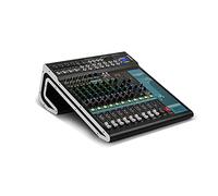 console audio， Mixer audio digitale professionale amplificato a 12 canali Dj 24 Dsp