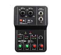 Console audio mixer stereo, con Monitor Chitarra Elettrica Registrazione Trasmissione in Diretta for Studio Canto Computer PC Audio Qualità