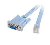 CONSOLE CABLE 6FT WITH RJ45 AND DB9F (CAB-CONSOLE-RJ45=)