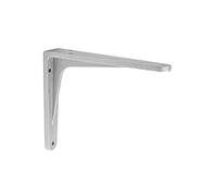 Console carico pesante / Vettore carico pesante / Supporto-mensola SPARTA 7 Grandezze Alluminio naturale Forza portante 80 - 200 kg - 125 x 150 x 32 mm