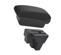 Console Centrale Bracciolo Accessorio Per Riporre Parti Di Ricambio Per Bracciolo Auto Per KIA Per STONIC Per RIO Per LX Per Cerato Per Sud Per America Poggia Braccio(B2 Black line 3USB)