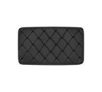 Console Centrale Bracciolo Tappetino Universale Bracciolo In Pelle Per Auto Tappetini Portaoggetti Braccioli Copricuscino Antipolvere Protezione Impermeabile Per Interni Poggia Braccio(Black-black)