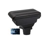 Console Centrale Per Prius C Aqua Scatola Portaoggetti Bracciolo Per Auto Custodia Per Console Centrale Supporto Per Gomito Conducente(C-3usb-red Line)