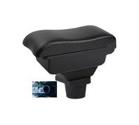 Console Centrale Per Prius C Aqua Scatola Portaoggetti Bracciolo Per Auto Custodia Per Console Centrale Supporto Per Gomito Conducente(B-no Usb-black Line)