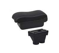 Console Centrale Scatola Parti Modificate Del Portabicchieri Della Scatola Di Immagazzinaggio Del Corrimano Dell'auto Per Peugeot Per 208(A3 white line NO USB)