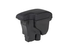 Console Centrale Scatola Per Sail 3 Per AVEO Interni Ampio Spazio Che Può Ruotare Gli Accessori Per Auto(A2 Black leather)