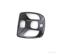 Console Centrale Trim ABS Carbonio Auto Luce Lettura Anteriore Della Copertura Cassa Telaio Trim Adesivo Decorazione Accessori Per Jeep Per Compass 2th 2017 2018 2019 2020 Modanatura Interna Trim(Fibr