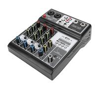 Console della Scheda Audio, 100-240 V Ad Alta Precisione Operazione Semplice per la Miscelazione del Suono Digitale per Live (Spina europea)