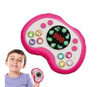 Console di a spinta rapida,Console di a spinta rapida Allenamento sulla | Cartone animato Educativo interattivo per l'apprendimento in età prescolare 5-12 an Rosa caldo