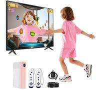 Console di gioco AR Motion: 28 Giochi interattivi Controller wireless per 2 giocatori con sensore di movimento & Collegamento TV - Sistema di intrattenimento familiare definitivo per bambini & Adulti