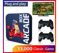 Console di gioco Arcade Box per PS1/DC/Naomi 64GB Classic Retro 33000+ giochi Super Console Display 4K HD sul monitor del proiettore TV