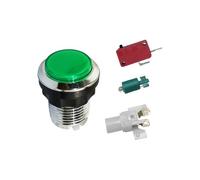 Console di gioco arcade - Bulbo che emette pulsanti di spinta arcade vibranti | Semplifica l'installazione e riduce la configurazione del miicro-switch per arcade | Sistemi di gioco di gioco d'azzardo