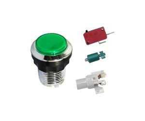 Console di gioco arcade - Bulbo che emette pulsanti di spinta arcade vibranti | Semplifica l'installazione e riduce la configurazione del miicro-switch per arcade | Sistemi di gioco di gioco d'azzardo