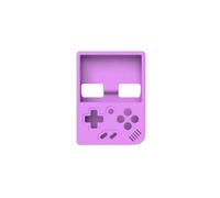 Console di gioco Copertura protettiva in silicone per Miyoo Mini Plus, pelle di protezione manica antiurto Custodia Shell con cordino per Miyoo Mini Plus (Viola)
