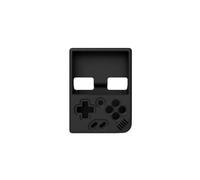 Console di gioco Copertura protettiva in silicone per Miyoo Mini Plus, pelle di protezione manica antiurto Custodia Shell con cordino per Miyoo Mini Plus (Nero)