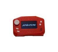 Console di Gioco DIY Stampata In 3D, Lettore Tascabile Portatile Retrò Open Source da 600 MAh e 1,3" per Arduboy, Rossa