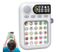 Console di gioco,Il gioco Fidget,Console di gioco portatili Fidgets Toy | 80 Problemi Schede Visive Auditive Studenti Formazione Concentrazione Giocattoli da Viaggio per Carr