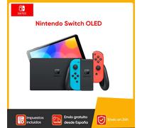 Nintendo Switch (modello Oled) Rosso neon/Blu neon, schermo 7 pollici
