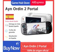 Console di gioco portatile Ayn Odin 2, schermo da 7 pollici 120 Hz, 8000 mAh, console per videogiochi retrò Snapdragon 8 Gen 2,128G per regali