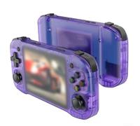 Console di gioco portatile con schermo IPS da 4,2 pollici con memoria interna da 64 GB e 128 GB per accedere a una vasta gamma di giochi classici (128G viola)