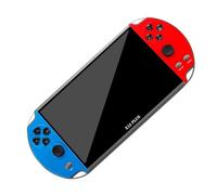 Console di gioco portatile, console di gioco TV con schermo grande ad alta definizione da 7 pollici, più di 10.000 giochi, videogiochi, console portatile con doppia modalità di controllo e uscita AV,