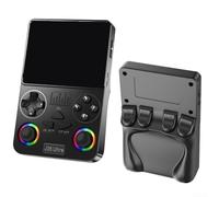 Console di gioco portatile HD open source retrò con modalità battaglia WiFi, costruzione in ABS portatile 8,3 x 1,5 x 13 cm per un gioco multiplayer nostalgico, disponibile nella variante nera (nero)