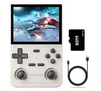 Console di gioco portatile Kchsji K36 â Oltre 16.000 giochi, schermo HD da 3,5", doppi joystick, scheda da 64 GB, supporta vari emulatori,