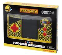 Console di gioco portatile PAC-Man Edizione Pocket - Mini Arcade Retro con 3 giochi classici inclusi, versione originale, console tascabile per bambini e adulti (viaggio) - giallo