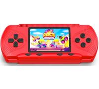 Console di gioco portatile per bambini, 258 videogiochi retrò, lettore da gioco portatile Plug & Play con batteria ricaricabile da 3 pollici, giocattolo elettronico, regalo di compleanno di Natale per