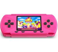 Console di gioco portatile per bambini, 258 videogiochi retrò, lettore da gioco portatile Plug & Play con batteria ricaricabile da 3 pollici, giocattolo elettronico regalo di compleanno di Natale per