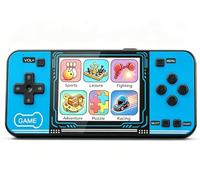 Console di gioco portatile portatile con giochi classici integrati, dispositivo di gioco retrò ricaricabile, mini lettore arcade con schermo a 3,5 colori, console di gioco da viaggio per bambini