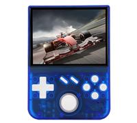 Console di Gioco Portatile Portatile da 3,5 Pollici Console di Gioco retrò per Giocatori e Pendolari (Blu Trasparente)
