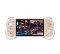 Console di gioco portatile portatile H55 128G, schermo IPS da 5,5 pollici Open-Source 3D Retro Gaming Player con 20000 giochi classici integrati, supporto emulatori PSP/PS1/Arcade, regalo ideale per