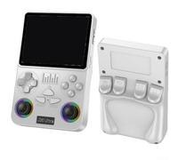 Console di gioco portatile retrò portatile con connettività wireless, joystick aggiornato, per un intrattenimento classico senza fine, controlli reattivi per movimenti precisi (bianco)