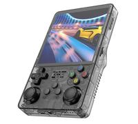 Console Di Gioco Portatile Retrò R36 Plus, 20000 Giochi Classici Integrati, Schermo IPS Da 4.0 Pollici Del Sistema Linux, Batteria Ricaricabile 3000mAh, Console Di Gioco Video Portatile-Black||128GB