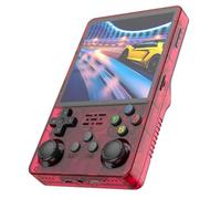 Console Di Gioco Portatile Retrò R36 Plus, 20000 Giochi Classici Integrati, Schermo IPS Da 4.0 Pollici Del Sistema Linux, Batteria Ricaricabile 3000mAh, Console Di Gioco Video Portatile-Red||128GB