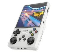Console Di Gioco Portatile Retrò R36 Plus, 20000 Giochi Classici Integrati, Schermo IPS Da 4.0 Pollici Del Sistema Linux, Batteria Ricaricabile 3000mAh, Console Di Gioco Video Portatile-White||128GB