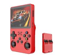 Console di gioco portatile retrò, R36S, display IPS da 3,5 pollici, scheda TF da 64/128 GB, oltre 20.000 giochi, con sistema Linux open source