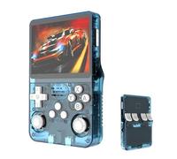 Console di gioco portatile retrò, R36S, display IPS da 3,5 pollici, scheda TF da 64/128 GB, oltre 20.000 giochi, con sistema Linux open source